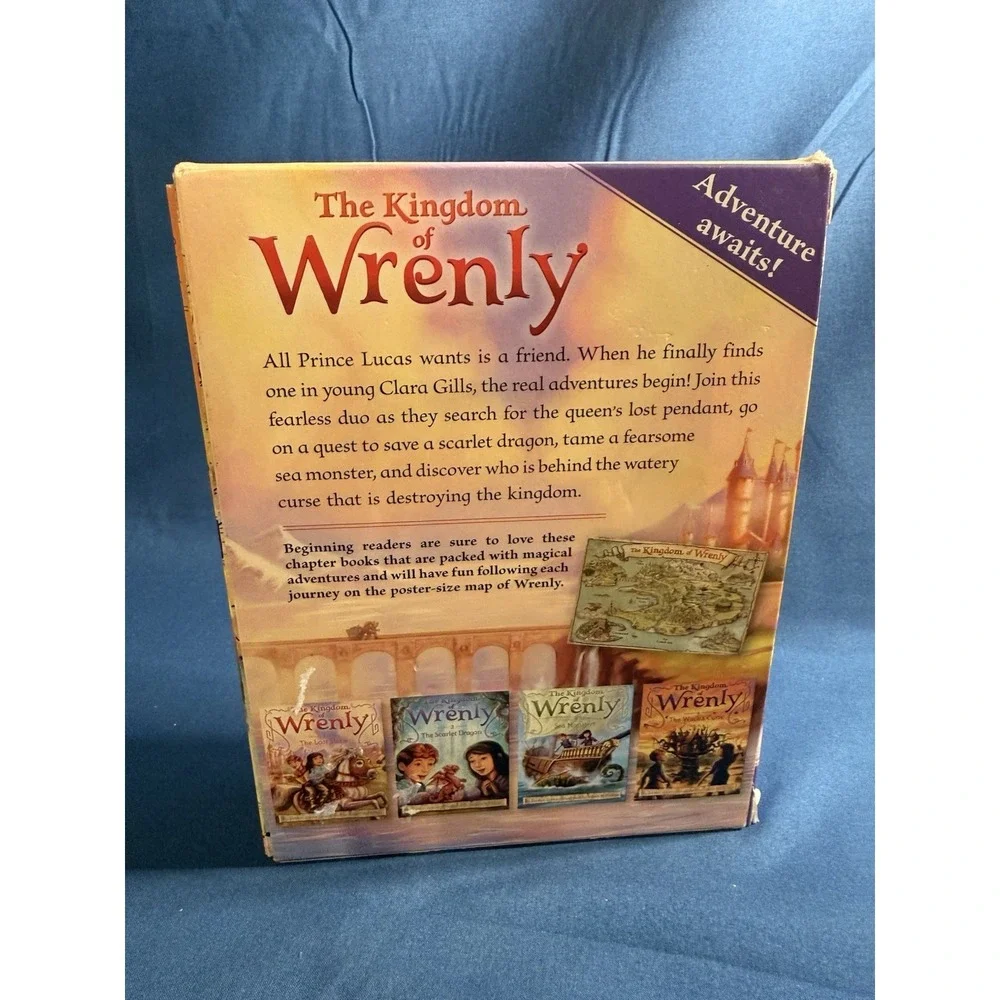 Boxed Set Jordan Quinn Books 1-4. The Kingdom of Wrenly Collection Ln With Map